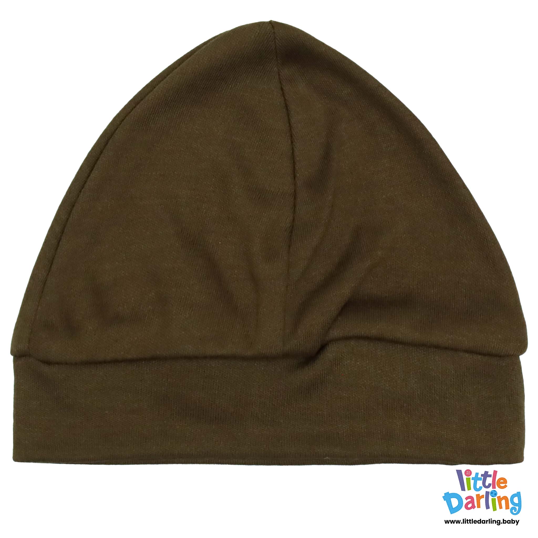 Baby Patch Cap Monkey & Cloud Brown Color by Little Darling