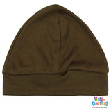 Baby Patch Cap Monkey & Cloud Brown Color | Little Darling