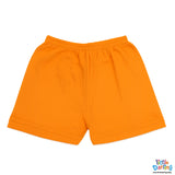 Baby Sando Suit 2 Pcs Animal Print Orange | Little Darling