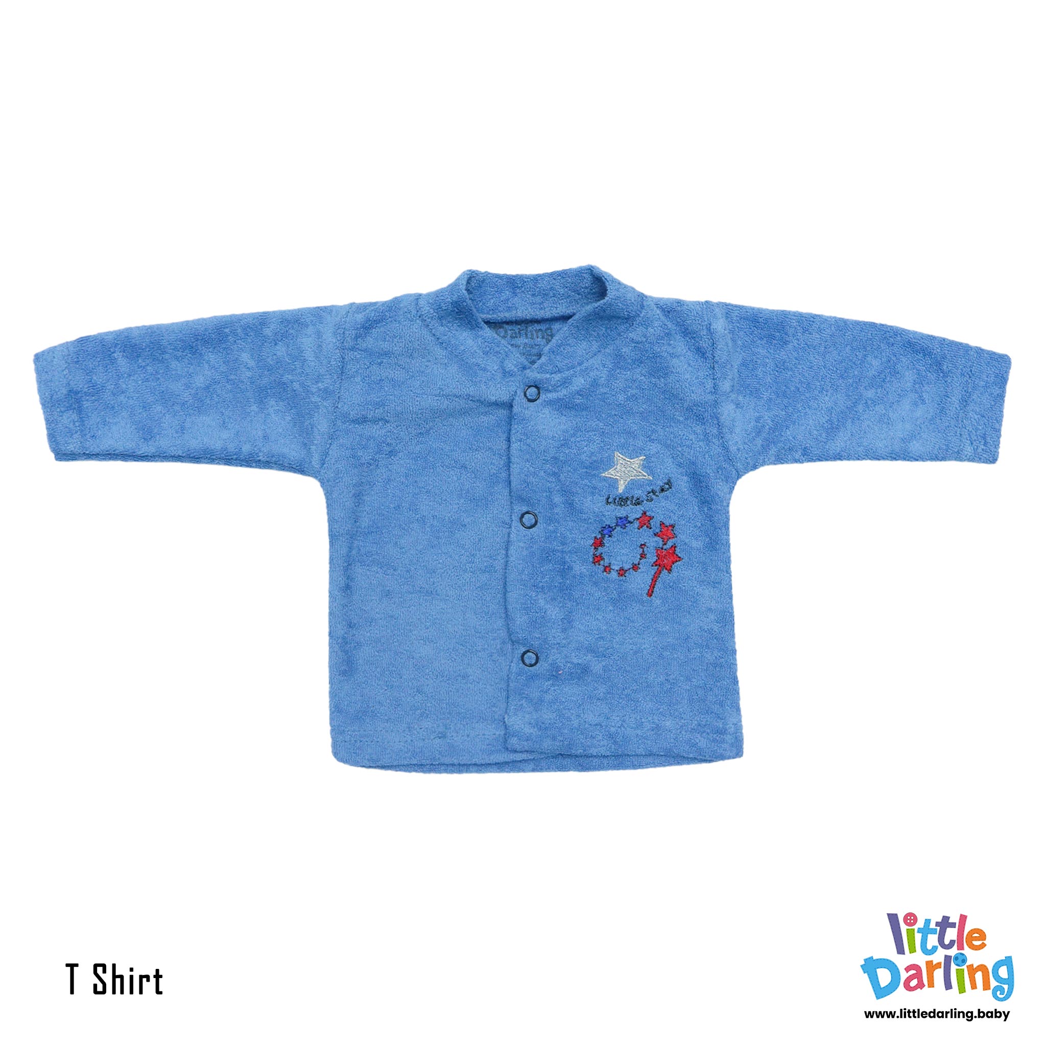 8 Pcs Gift Set Star Embroidery Blue Color by Little Darling