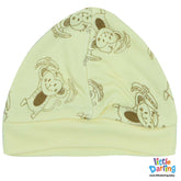 Baby Patch Cap Monkey & Cloud Monkey Print | Little Darling