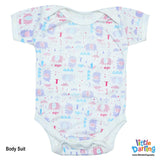 8 pcs Gift Set Cute Elephant & Turtle Purple Color | Little Darling