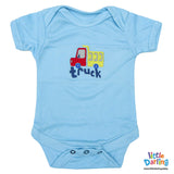 Baby Bodysuit Pk Of 3 Half Sleeve Truck & Car | Little Darling