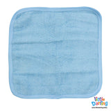 Baby Wash Clothes PK of 4 Shocking Blue Color | Little Darling