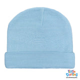 Baby Woolen Cap Sky Blue Color By Little Darling