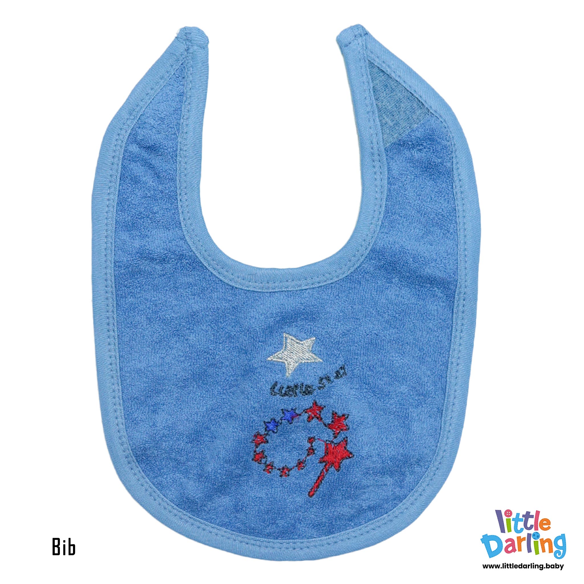 8 Pcs Gift Set Star Embroidery Blue Color by Little Darling