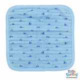 Baby Wash Clothes PK of 4 Shocking Blue Color | Little Darling