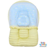 Baby Net Gadda Set Monkey & Cloud Stripes | Little Darling