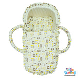 Moses Basket Cute Elephant Brown Color | Little Darling