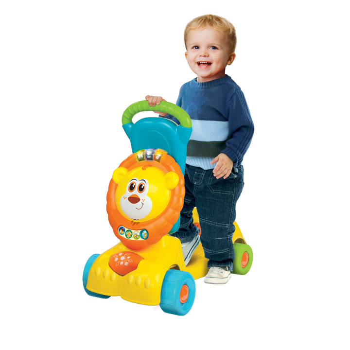 3-in-1 Grow-with-Me Lion Scooter by WinFun