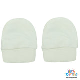 Baby Mittens Pair Pk Of 2 Star Print | Little Darling