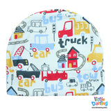 Baby Regular Cap Truck & Car Print | Little Darling