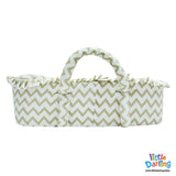 Moses Basket Cute Elephant & Turtle | Little Darling