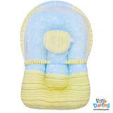 Baby Net Gadda Set Monkey & Cloud Sky Blue Color | Little Darling