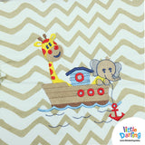 Moses Basket Cute Elephant & Turtle | Little Darling