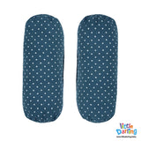 Head Pillow Set PK Of 3 White Dot Print | Little Darling