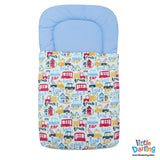 Baby Carry Nest Pipen Micron Fabric Truck & Car Sky Blue Color | Little Darling