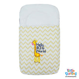 Baby Carry Nest Plain Hello Big World Yellow Color | Little Darling