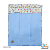 Baby 3 Pcs Gadda Set Truck & Car Print Sky Blue Color | Little Darling