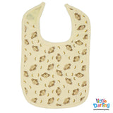 Baby Bibs Pk Of 3 Monkey & Cloud | Little Darling