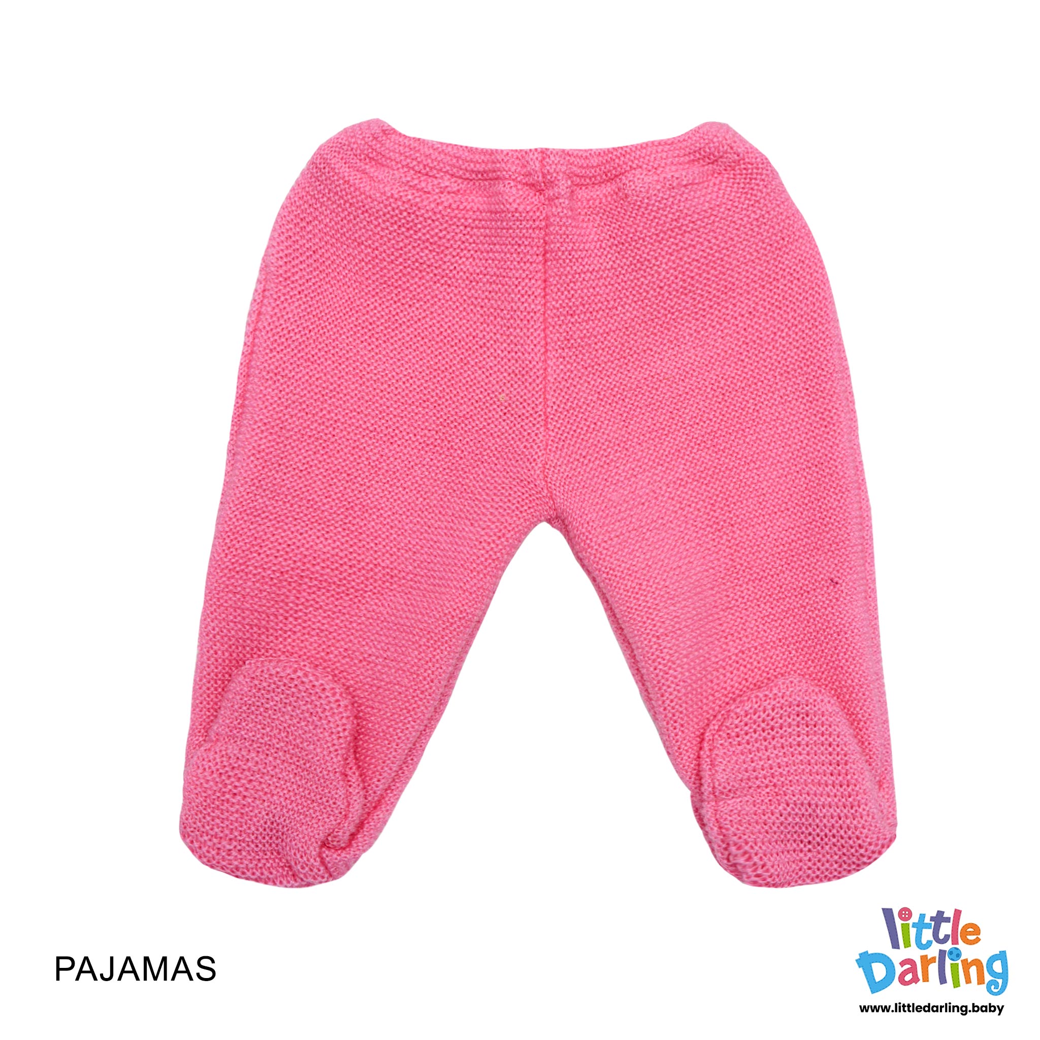 4 Pcs Woolen Gift Set Pink Color by Little Darling