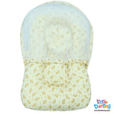 Baby Net Gadda Set Monkey & Cloud Lemon Color | Little Darling