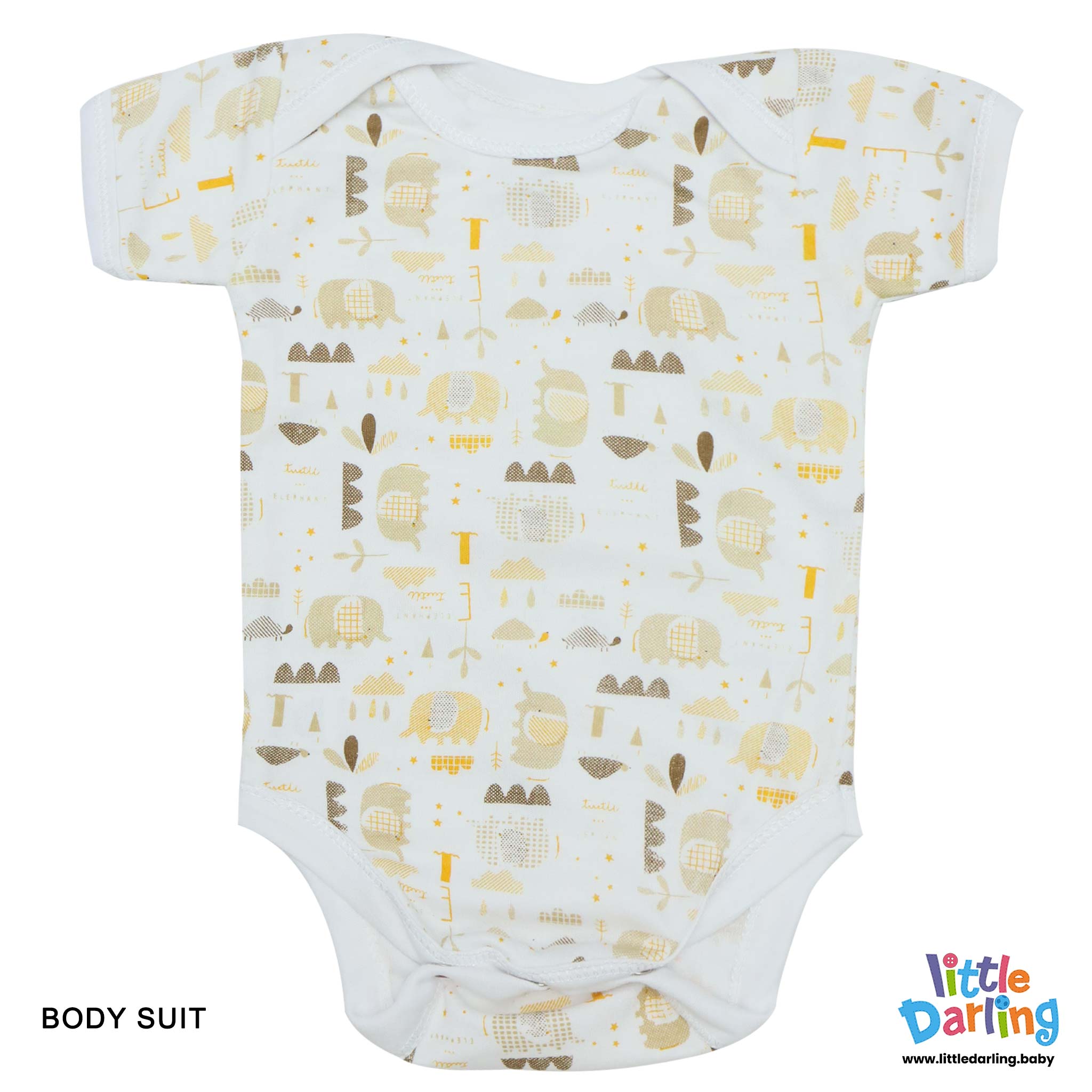 8 Pcs Gift Set Animal Print Brown Color by Little Darling