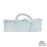 Infant Moses Basket Welcome Baby Embroidery | Little Darling