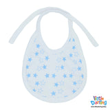 Baby Bibs Pk Of 5 Star Print | Little Darling