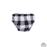 Baby Girls White Check 2 Pcs Frock Set