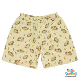 Baby Shorts Monkey & Cloud Monkey Print | Little Darling