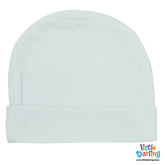 Baby Plain Cap White Color | Little Darling