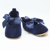 Baby Shoes Blue Color with Bow