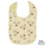 Baby Bibs Pk Of 3 Monkey & Cloud | Little Darling
