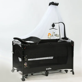 Baby Travel Cot Black Color | Kidilo