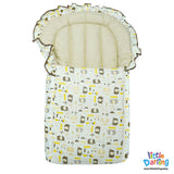 Baby Carry nest Frill Cute Elephant & Turtle Brown Color | Little Darling