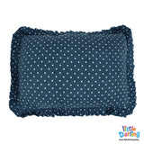 Head Pillow Set PK Of 3 White Dot Print | Little Darling