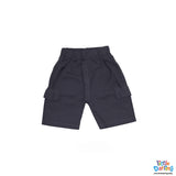 Cute Boys Blue Smile Tee and Cargo Shorts Set
