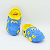 Baby Crocs Car Design Blue & Yellow Color