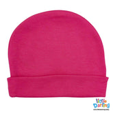 Baby Plain Cap Pink Color | Little Darling