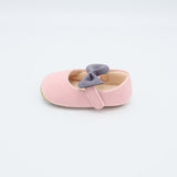 Baby Shoes Pink Color With Bow