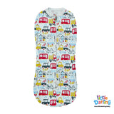 Baby Swaddle Pk of 2 Truck & Car | Little Darling