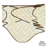 Baby Swaddler Monkey & Cloud Monkey Print | Little Darling