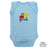 Baby Bodysuit Pk Of 3 Sleeveless Truck & Car | Little Darling