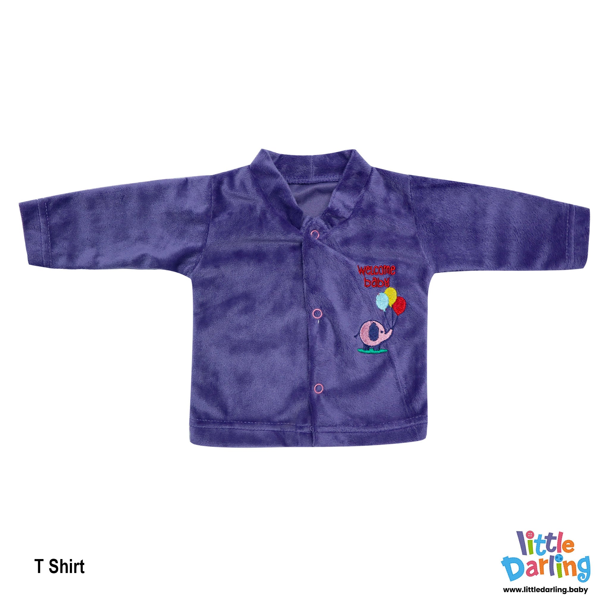 8 pcs Gift Set Cute Elephant & Turtle Purple Color by Little Darling