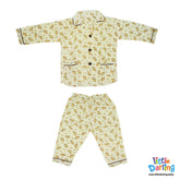 Baby Night Dress Monkey & Cloud Monkey Print | Little Darling