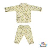 Baby Night Dress Monkey & Cloud Monkey Print | Little Darling