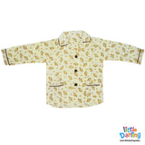 Baby Night Dress Monkey & Cloud Monkey Print | Little Darling