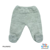 4 Pcs Woolen Gift Set Heart Pattern Grey Color | Little Darling