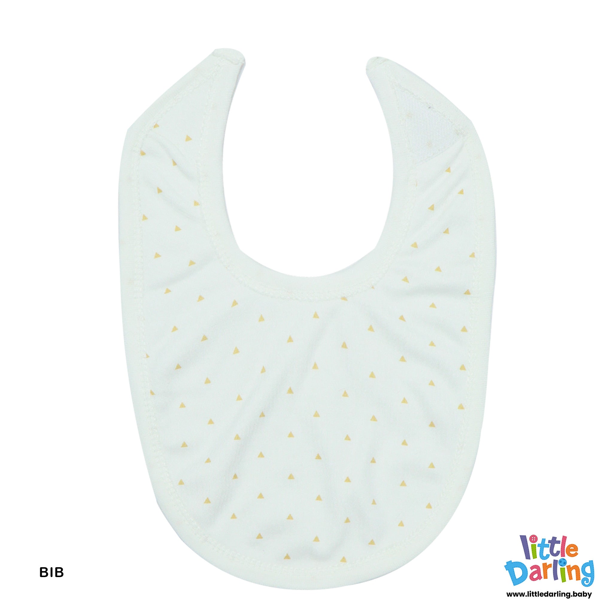 8 pcs Gift Set Triangle Print Yellow Color by Little Darling